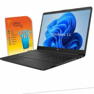 HP 15,6" Laptop Intel i3 / 8GB RAM 512GB SSD Full HD+  Win11 + Office 2019 /neu