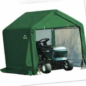 Foliengerätehaus Garage ShelterLogic in-a-box 3,24m² Grün Mobil Unterstand