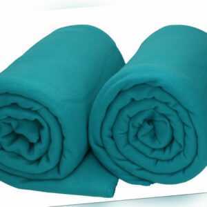 Betz 2 Stück Maxi Fleecedecke Kuscheldecke Wohndecke Tagesdecke