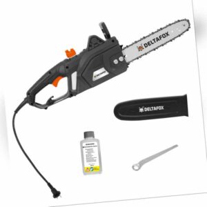 DELTAFOX 1800 Watt Elektro Kettensäge - Motorsäge - Holzsäge - Motorkettensäge