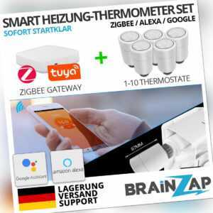 Tuya Zigbee SMART Thermostat Heizkörperventil Heizung für Alexa Google App Touch