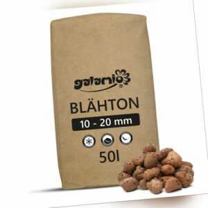Blähton Ton Drainage Lava Mulch Schüttung Hydro Dämmung Grob 10-20mm 50l Sack
