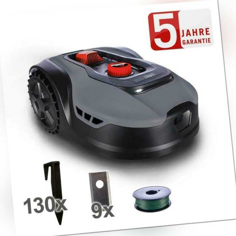 Scheppach Rasenmähroboter RLM500W Rasenmäher WIFI✔ Bluetooth✔ einfacher Aufbau✔