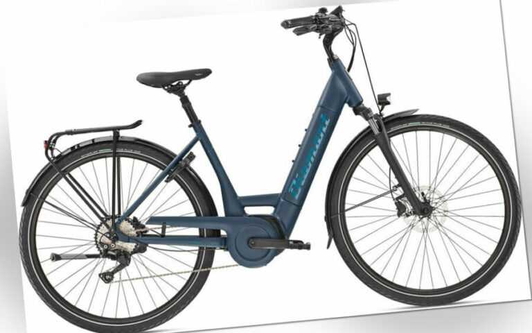 E-Bike Diamant Mandara Deluxe+ Tief Blau RH: "M" Bosch Performance, 500 Wh