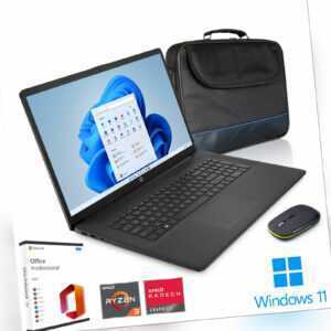 HP 17" FHD Notebook ~ Ryzen 3 Quad-Core 3,8 GHz ~ 16GB RAM ~ 512GB SSD ~ Win11