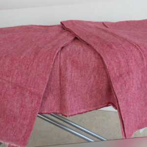 2x Wolldecke Wohndecke Plaid David Fussenegger Riva, 140x200cm rot