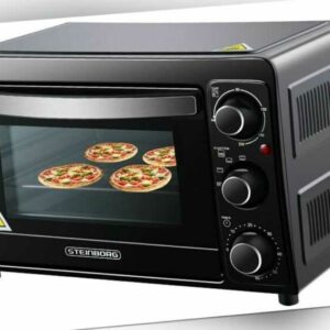 Mini Backofen 15 Liter Pizzaofen Backofen freistehend Minibackofen 1300 W