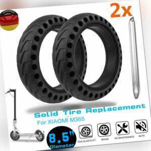 E-Scooter Vollgummi Reifen 8,5 x 2 XIAOMI M365 PRO 1S PRO1 2 Soflow Honeycomb