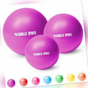 GORILLA SPORTS® Gymnastikball Mini Pilates Ball Fitness Yoga Balance Training