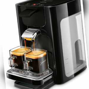 PHILIPS Senseo HD7865/60 Quadrante Kaffeepadmaschine XL-Wassertank schwarz NEU