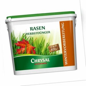 Chrysal Herbstrasendünger 10 kg für 400qm Herbst Rasendünger Rasen Dünger