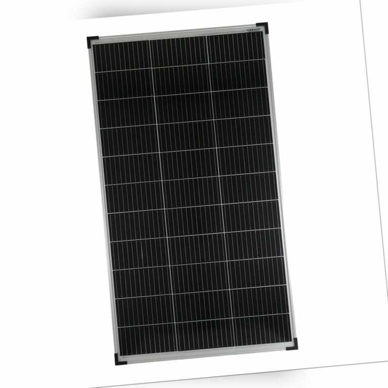 150 W Solarpanel Solarmodul Photovoltaik Solarzelle 150 WATT MONOKRISTALLIN NEU