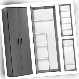 mokebo® Mehrzweckschrank 'Der Lange' moderner Besenschrank, Garderobenschrank