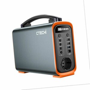 CTECHi Tragbare Powerstation 240Wh/75000mAh, Power Station mit LiFePO4-Batterie