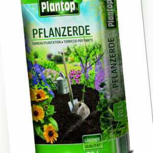 Pflanzerde 70l Plantop Blumenerde Gartenerde