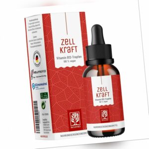 Vitamin B12 hochdosiert - 50 ml flüssiges B12 Vitamin | Zellkraft von NATURTREU