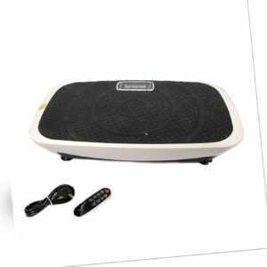 M03 Styletics Vibrationsplatte Training Fitness Sport Schwarz/Weiß