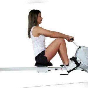 Kombi-Rudergerät GO1, zusammenklappbar, 8 KG Schwungmasse, 8 Trainingsstufen