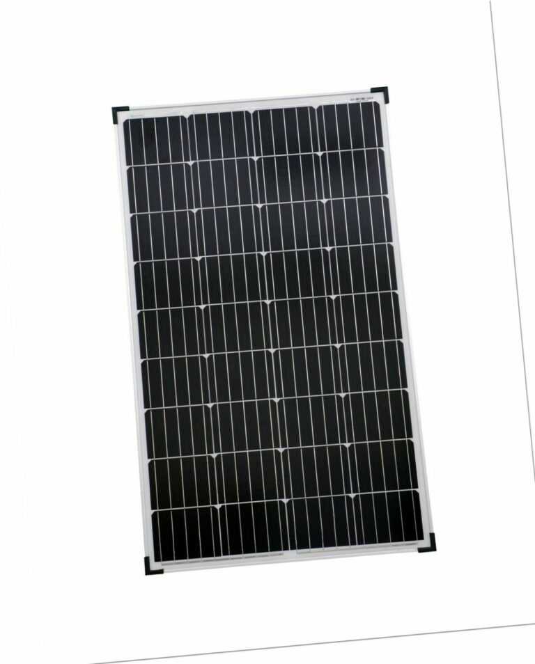 130 W Solarpanel Solarmodul Solarzelle 130 WATT MONOKRISTALLIN TÜV Zertifikat