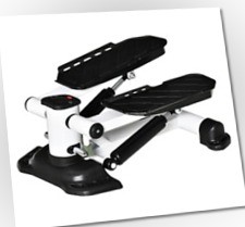 Mini Stepper Heimtrainer Sidestepper Pedal Twister mit Widerstandsban