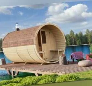 Fass-Sauna Jona