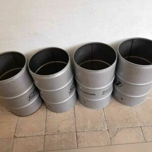 Feuertonne 60 Liter Blechfass Feuerkorb sofort Einsatzbereit Feuerschale