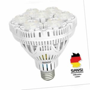 SANSI LED Pflanzenlampe Vollspektrum Garten Pflanzen Grow Birne E27 220V CE