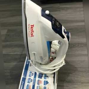 Tefal Smart Protect fv4980 Dampfbügeleisen-Weiß & Blau, mit Box