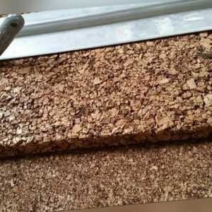Kork Dämmplatte Korkplatte 30 mm stark, 100 x 50 cm Basteln Modellbau Wand Boden