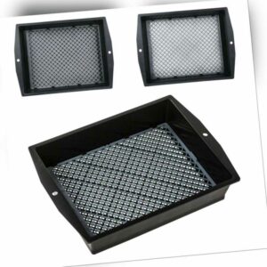 UPP Gartensieb 2-in-1 mit 4 & 10mm Maschenweite ideal für Kartoffeln, Steine etc