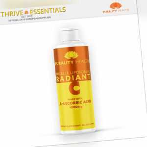 Vitamin C-purathrive ™ Micelle liposomale Radiant C mit L-Ascorbinsäure 1000mg