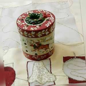 Villeroy & Boch Christmas Toys Teelicht Paket kl. rund Rentier 9x9 NEU OVP mehr