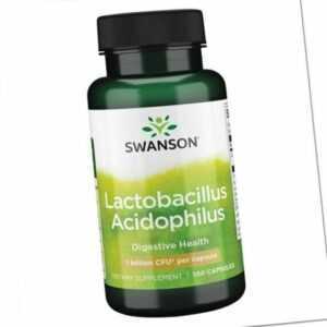 SWANSON Lactobacillus acidophilus 100 Kaps. | Verdauungsgesundheit
