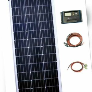 100Watt 12Volt Solar Set Solaranlage Inselanlage Garten Camping Solarmodul