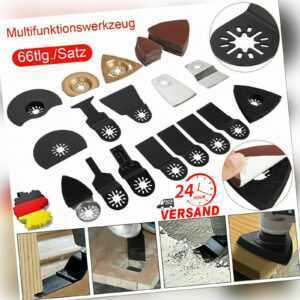 66x Sägeblatt Multifunktionswerkzeug Zubehör Set für Fein Bosch Makita Multitool