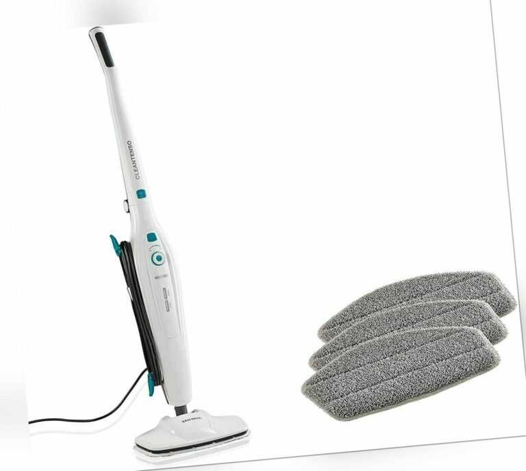 LEIFHEIT 11924 Dampfreiniger SET CleanTenso Steam Mop Wischer 2 Ersatzbezüge