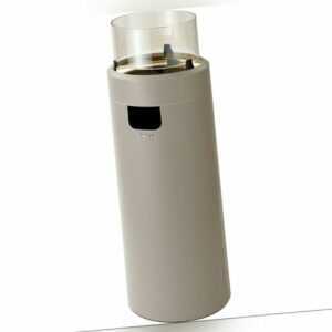 Enders Nova LED L Heizstrahler / Flammenspiel Taupe / Gold Gas-Heizofen B-Ware