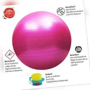 Gymnastikball Sitzball Yoga Pezziball Schwangerschaft Balance Pilates Ball