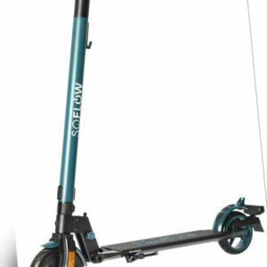 SOFLOW SOFLOW SO1 E-Scooter (7,8 Zoll, Schwarz, Grün) E-Scooter, 20 km/h, 12 km,