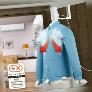 Lufttrockner Wäsche Trockner Dampfbügel Hemdenbügler Bügelautomat kompakt Reisen