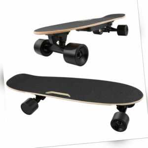 Elektro Skateboard Scooter 20km/h E-board,12 V 350W Longboard mit Fernbedienung