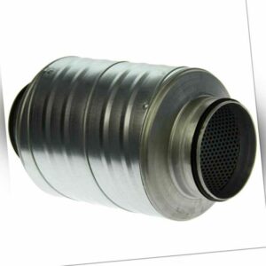 Rohrschalldämpfer 100mm - 315mm Anschluss, Länge 30cm /  50mm Dämmung