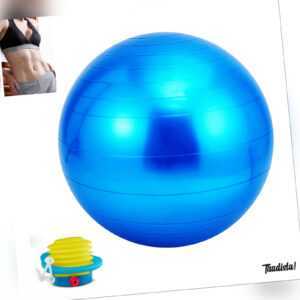 Tradista Gymnastikball inkl. Ballpumpe 65 cm Fitnessball Aerobik