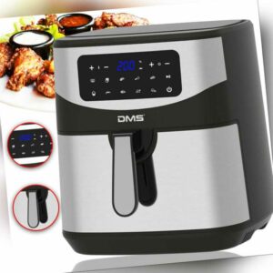DMS 7L Heißluftfritteuse Fritteuse Heißluft Ofen Friteuse Digitale Edelstahl XXL