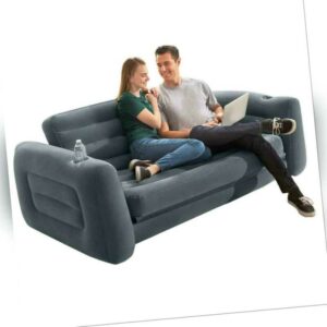 Intex Sofa Couch Lounge Luftsofa Luftbett Gästebett aufblasbar 203x224x66 cm