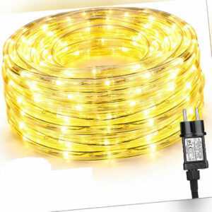 5m-50m LED Lichterschlauch Party Lichtschlauch Außen/Innen IP65 Lichterkette