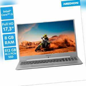 Notebook S17403 MEDION® Full HD 17,3" AKOYA® Intel® Core i5 8 GB RAM