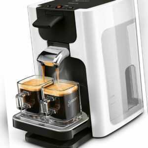 Philips Senseo HD7865/00 Quadrante Kaffeepadmaschine, XL-Wassertank weiß