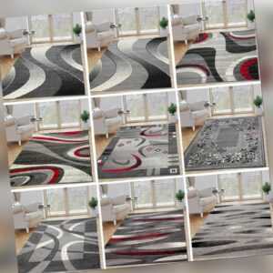 TOP Designer Teppich Modern Teppiche Grau | 200x300 300x400 160x230 und mehr