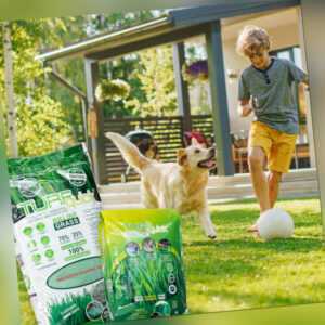 40m² Rasenvlies Turfquick Sport- und Spiel Rasensamenvlies Rollrasen Rasensamen